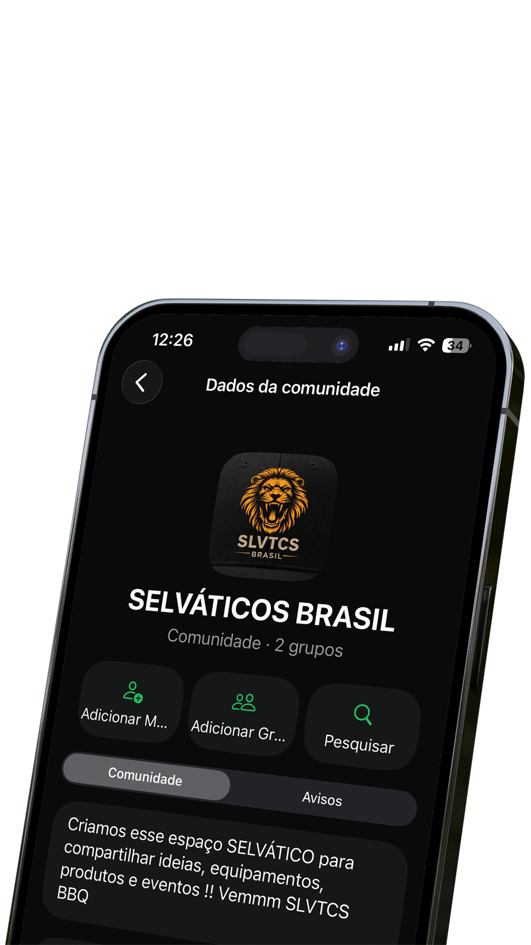 Comunidade Selváticos Brasil no WhatsApp